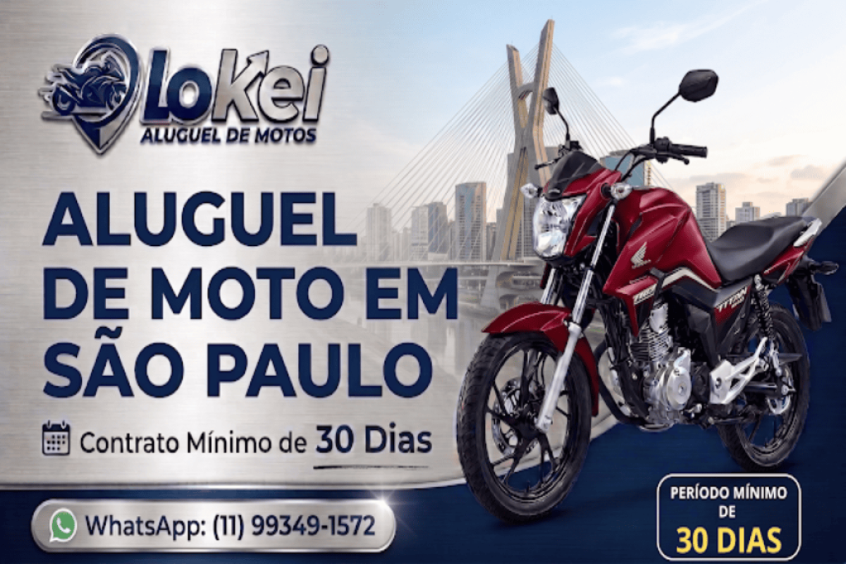 Lokei Mobilidade Locações de Motos em São Paulo